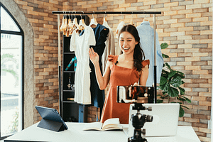 illustration of micro influencer, as part of influencer marketing campaign